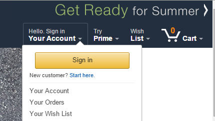Как сделать заказ на Amazon.com