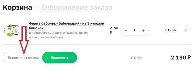 Как использовать промокод в Флай-Флай