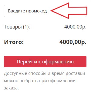 Как использовать промокод в ПродаЛитЪ