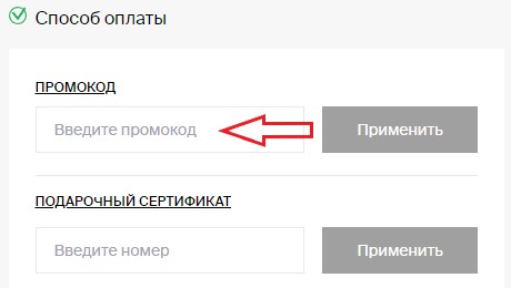 Как использовать промокод в Республика