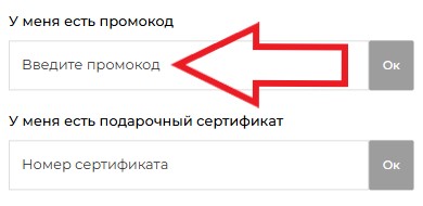 Как использовать промокод в FoxFishing.ru