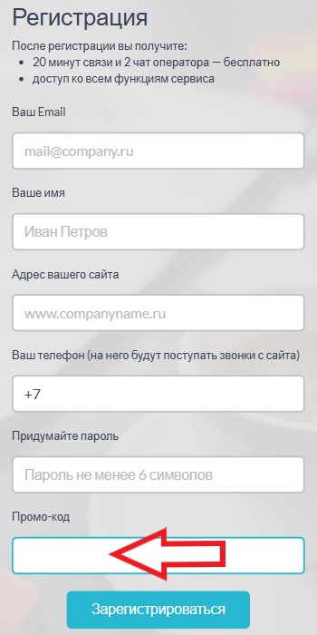Как использовать промокод в LeadBack