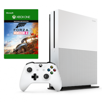 Игровая приставка Microsoft Xbox One S 1TB + Forza Horizon 4