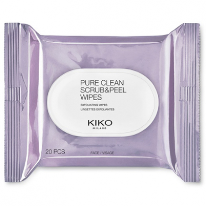 Влажные салфетки для лица Pure clean scrub&peel