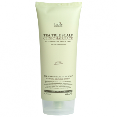 Маска-пилинг для кожи головы Lador Tea Tree Scalp Clinic Hair Pack