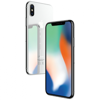 Смартфон Apple iPhone X 256GB серебристый