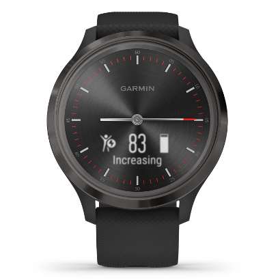 Смарт-часы Garmin vivomove 3 S/E EU Slate Black Silicone