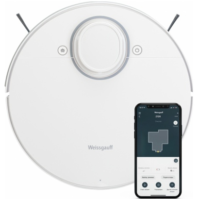 Робот-пылесос Weissgauff Robowash Laser Map