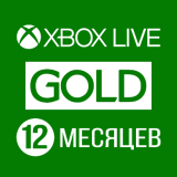 Подписка Xbox Live: Gold 12 месяцев