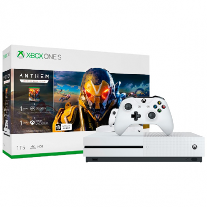 Xbox One S 1Tb с игрой Anthem